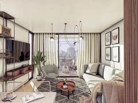 Departamento 3 ambientes c/ Balcon - En construcción - Amenities