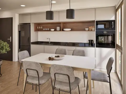 Departamento 3 ambientes con 1 baño