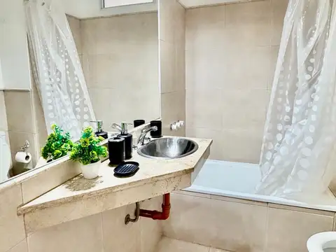 Departamento 2 ambientes con 1 baño