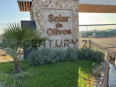 OPORTUNIDAD Lote en Barrio Solares de Olivos Maipú