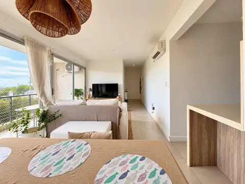 Departamento 3 ambientes con 2 baños
