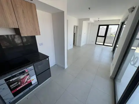 Departamento 2 ambientes con 2 baños