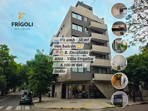 Departamento Monoambiente con 1 baño