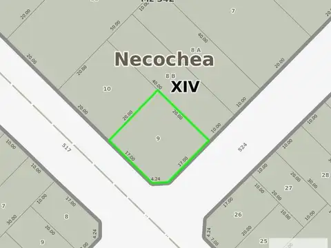 Terreno en Venta en Quequén, USD 25.000