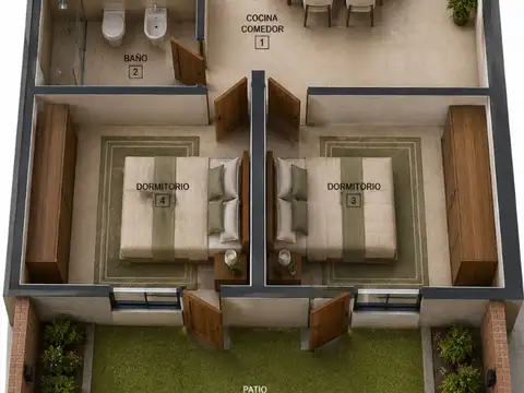 Departamento en Venta de 2 dormitorios
