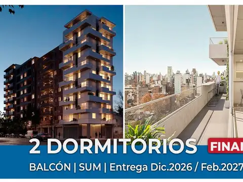 DEPARTAMENTO AL POZO EN VENTA 2 DORMITORIOS ABASTO