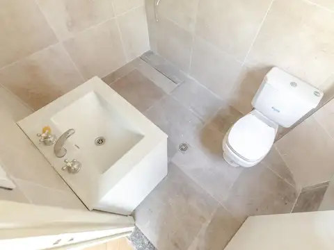 Departamento 2 ambientes con 2 baños