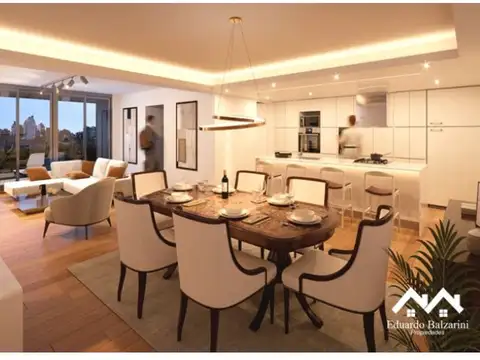 Departamento 4 ambientes con 2 baños