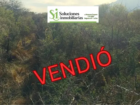 VENTA EN OPORTUNIDAD DE LOTE EN LAS CHACRAS