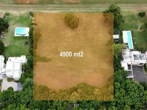 LOTE  EN VENTA C VISTA A CANCHA DE POLO-OPEN DOOR