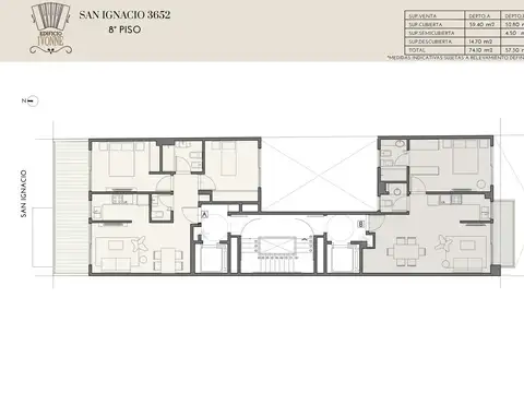 Departamento monoambiente en construcción Boedo