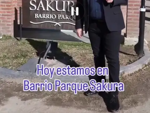 Terreno en venta en Parque Sakura