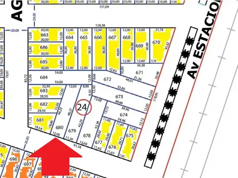 Terreno en Venta de 555,0 m2