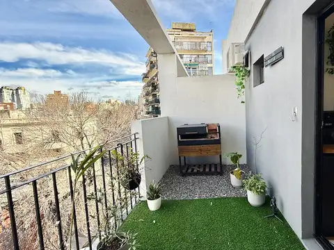 Departamento con terraza exclusiva
