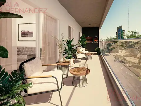 Departamento Monoambiente con 1 baño