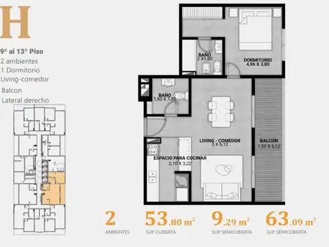 Departamento en Venta 1 año