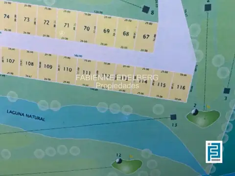 Arroyito Country Golf - Ruta 237 - Neuquen Vista a Laguna y Cancha de Golf