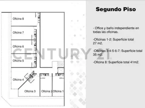 Oficina en Venta en City Bell, USD 103.000