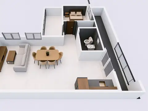 Departamento en Venta en Mataderos, USD 59.000