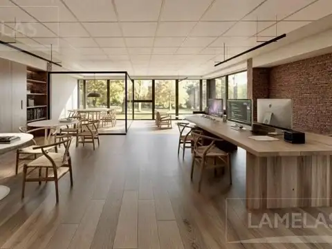 Oficina Monoambiente con 2 baños