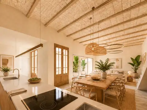 VENTA - Casa interna, única de 3 dormitorios con patio y terraza con parrillero - Centro, Rosario.