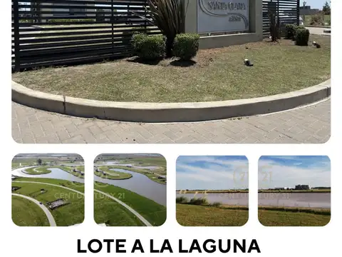 A LA LAGUNA LOTE DE 22 X 35