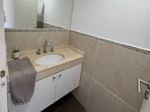 Departamento 2 ambientes con 2 baños