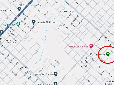 Terreno en Venta de 2160,0 m2