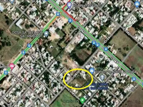 Terreno en Venta en Los Hornos, USD 87.000