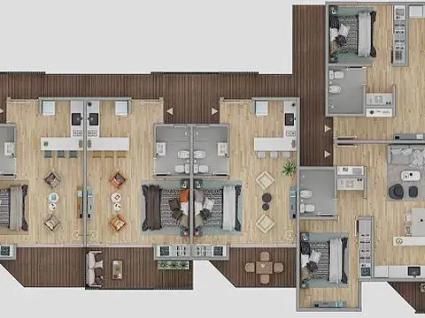 Departamento en Venta de 1 dormitorio