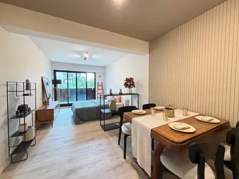 VENTA: monoambiente con balcón aterrazado y amenities. Centro, Rosario