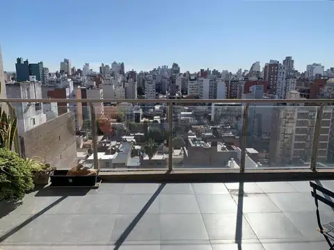 Departamento de 1 dormitorio doble balcón terraza - zona Río