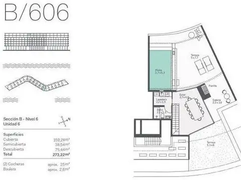 Departamento en Venta en Nordelta, USD 1.285.894