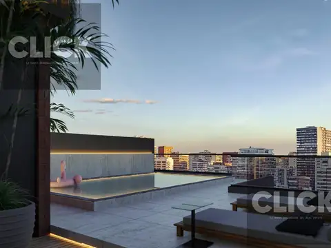 Departamento 3 ambientes con 2 baños