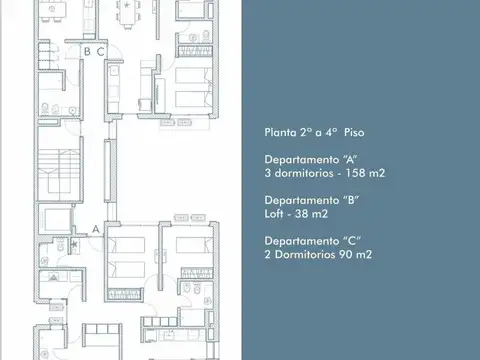 Departamento en Venta con 1 cocheras