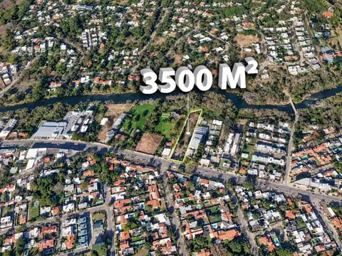 VENTA  LOTE  3.500 M² SOBRE RECTA MARTINOLLI  25 M DE FRENTE