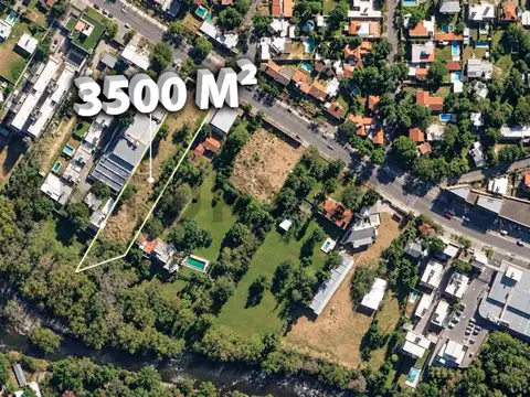 VENTA  LOTE  3.500 M² SOBRE RECTA MARTINOLLI  25 M DE FRENTE