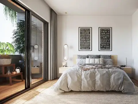 Departamento 2 ambientes con 1 baño