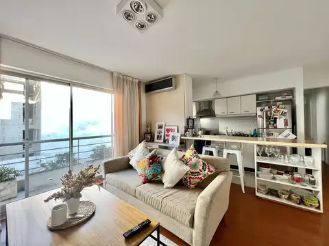 Departamento 2 ambientes con 1 baño