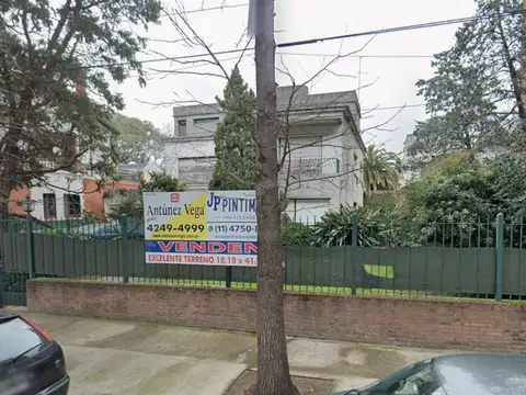 Terreno de 18,18 mts de frente