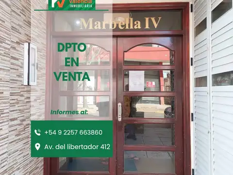 DEPARTAMENTO EN VENTA PLENO CENTRO SAN BERNARDO