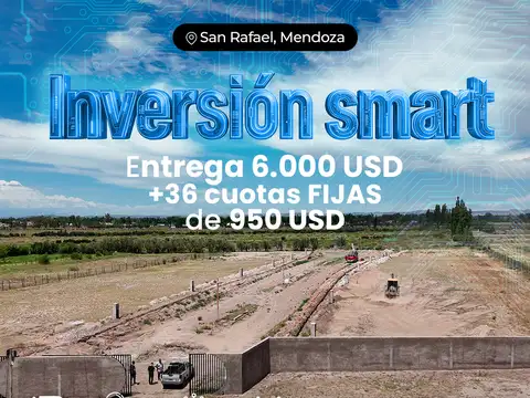 Lote En San Rafael - Loteo Adolfina Smartville - Lotes Desde 400 M2