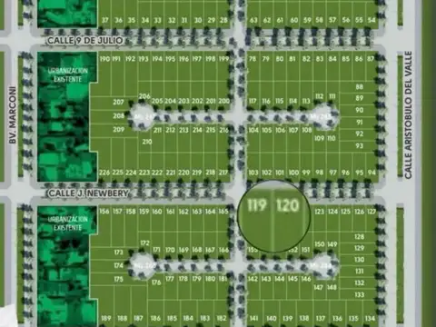 Barrio Abierto Centenario- Lotes 119 y 120