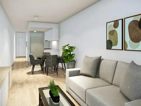 VENTA. Monoambiente en construcción