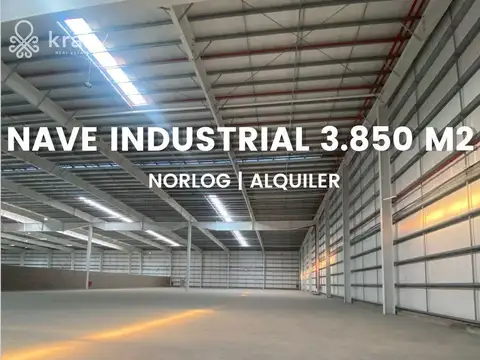 Nave Industrial en Benavidez de 3.850 m2 en Parque industrial Norlog