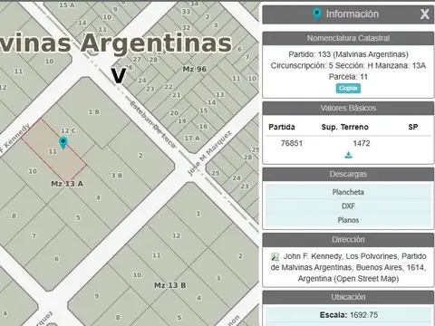 Amplio lote con lindísimo entorno verde en el Barrio de Los Tilos.