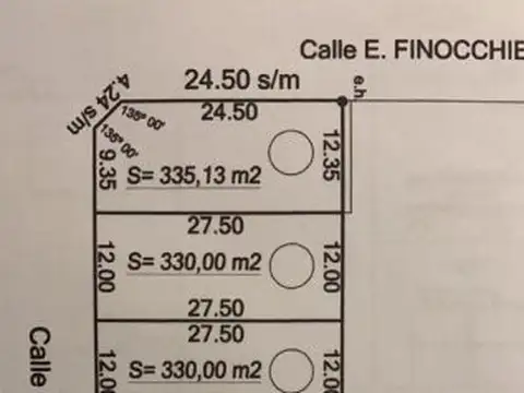 Terreno en Venta de 330,0 m2