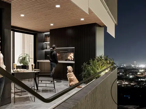 Departamento 4 ambientes con 3 baños