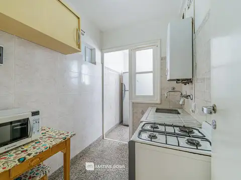 Departamento 3 ambientes con 1 baño