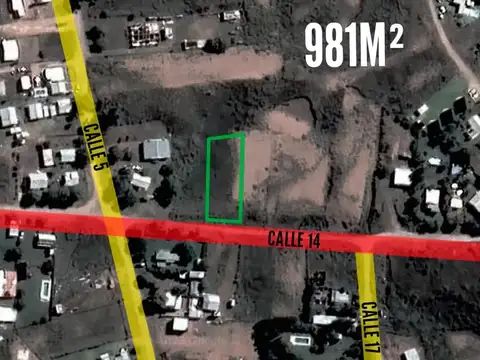 Terreno en venta - 981Mts2 - Coronel Rosales